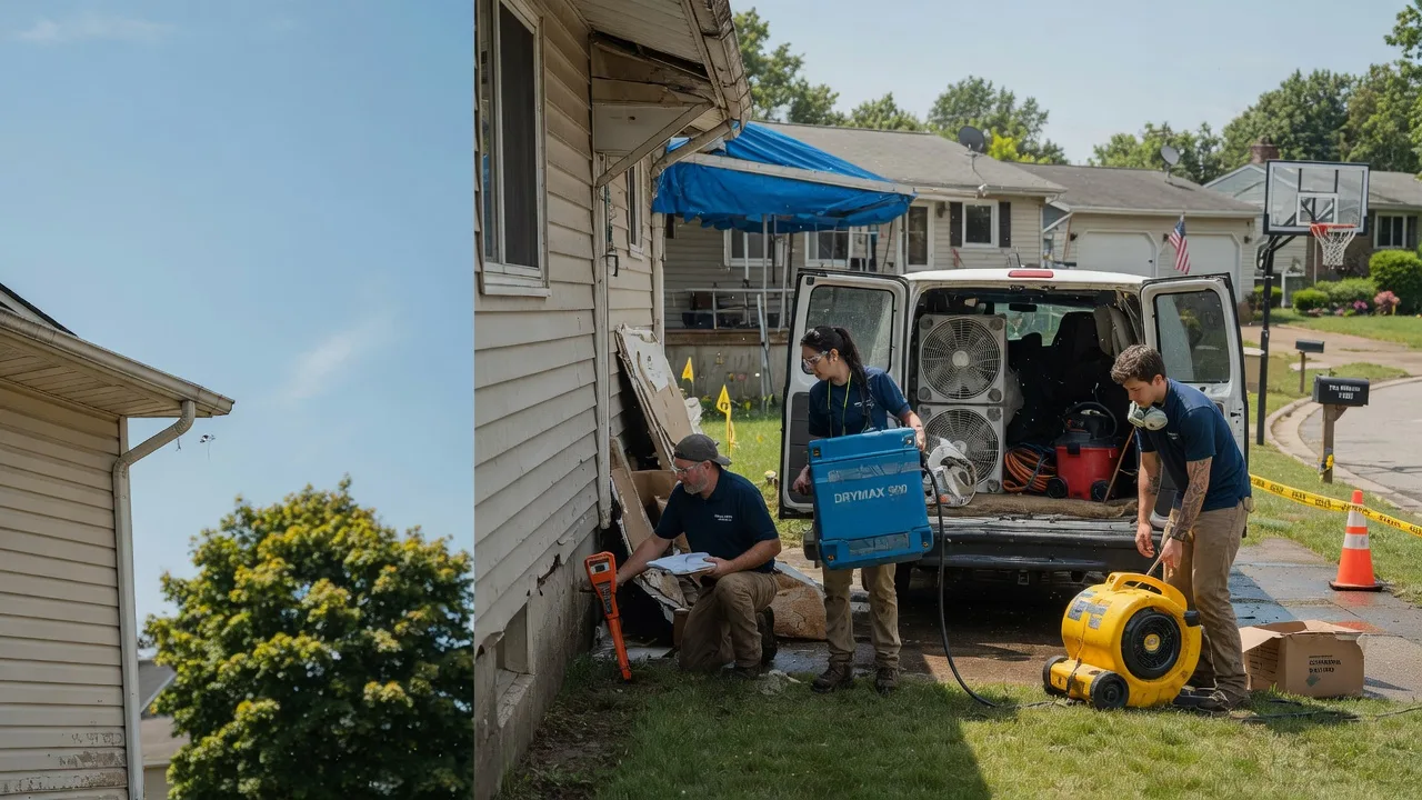 Ceiling Leak Cleanup in Stump Creek, PA near me
