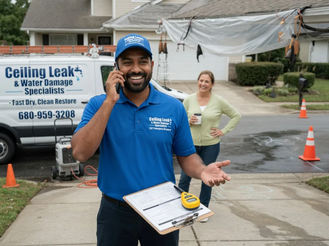 Ceiling Leak Cleanup Stump Creek, PA FAQs
